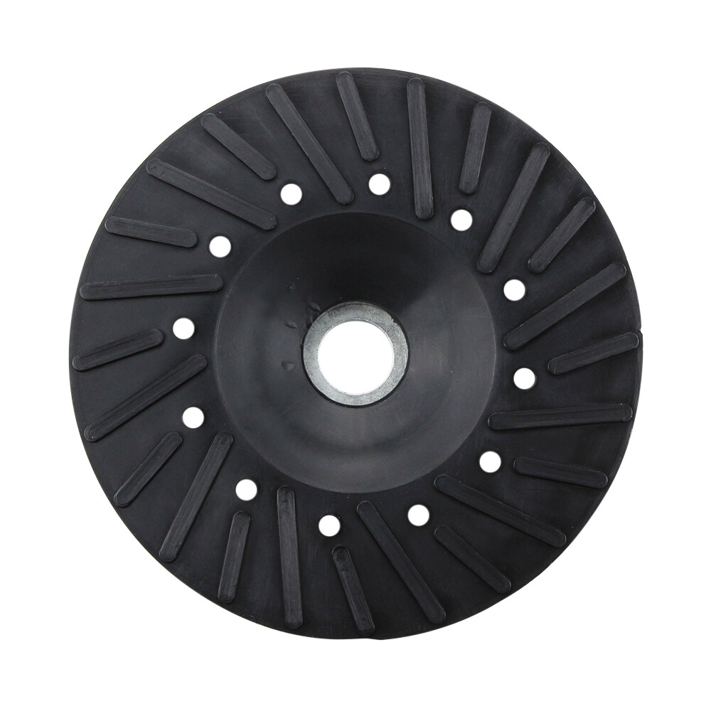2 Pack – 5″ x 5/8″-11 Resin Fiber Disc Backing Pad w/ Lock Nut for Angle Grinder
