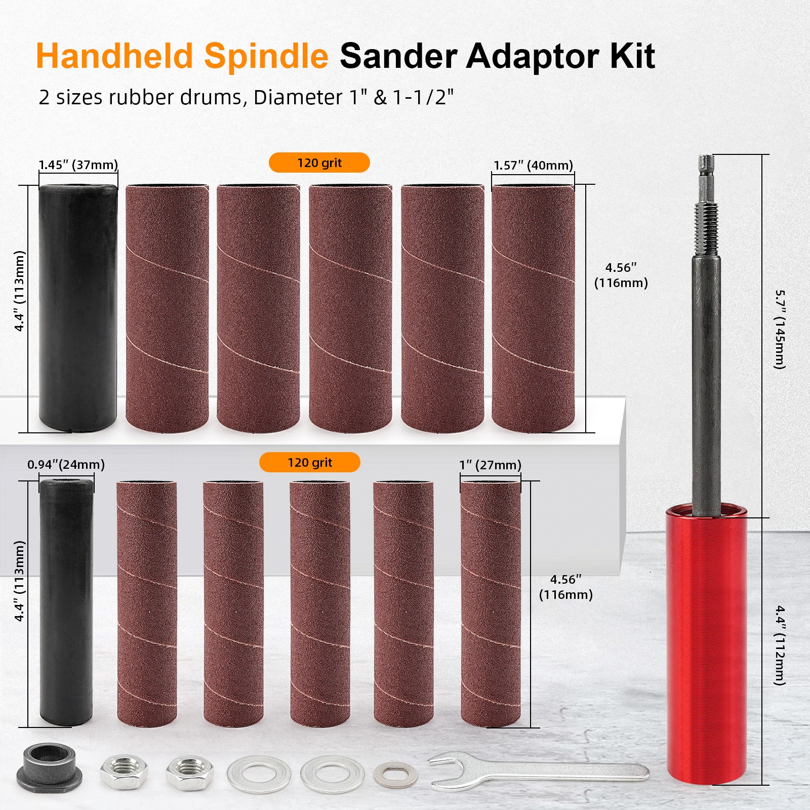 Mini Belt Sander Sanding Rod Sanding Drum Conversion Kit For Drill Rotary Tool