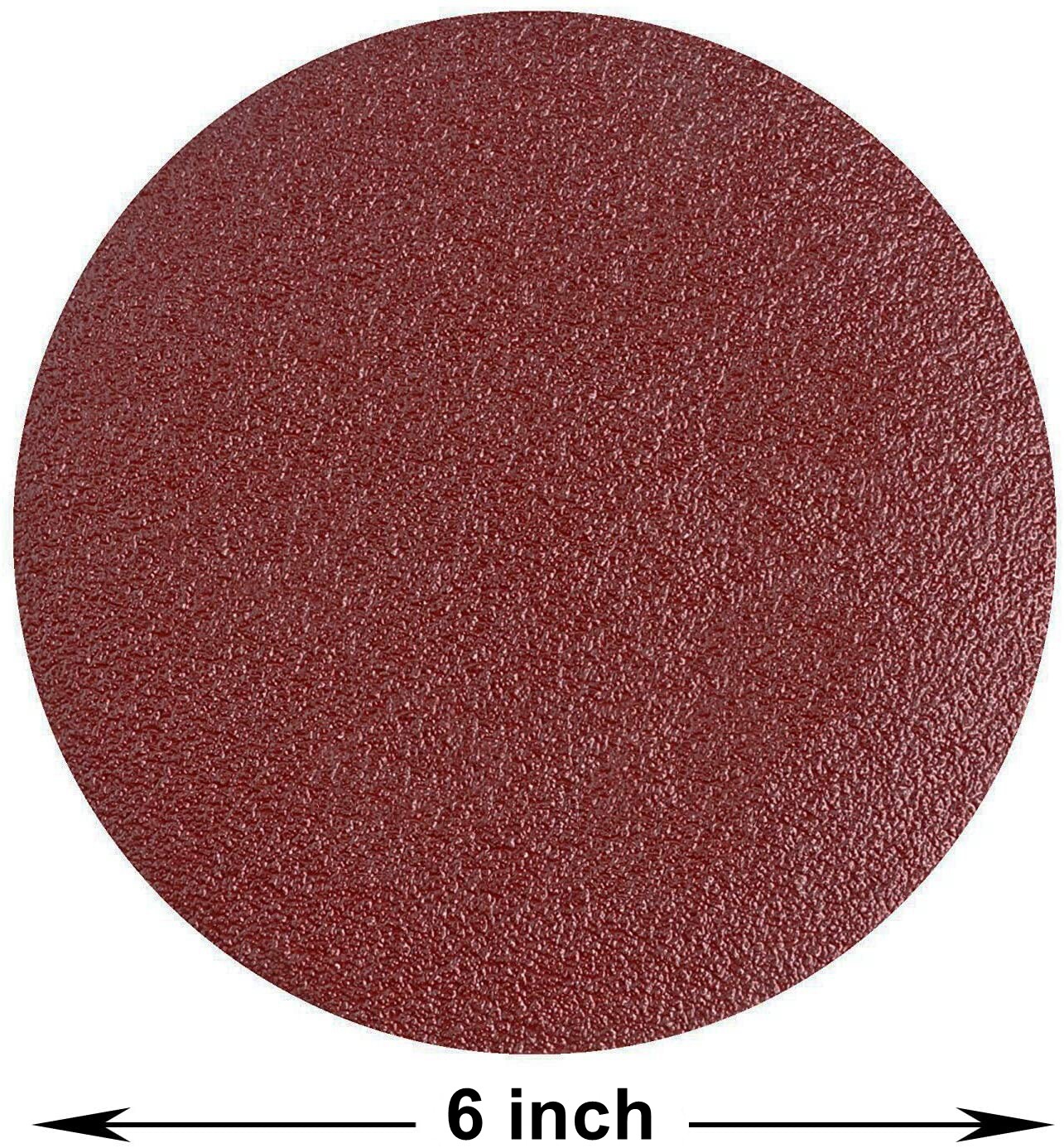 100x 6 in PSA Adhesive Sanding Disc 60-1000 Grit DA Sander Sandpaper Sticky Back