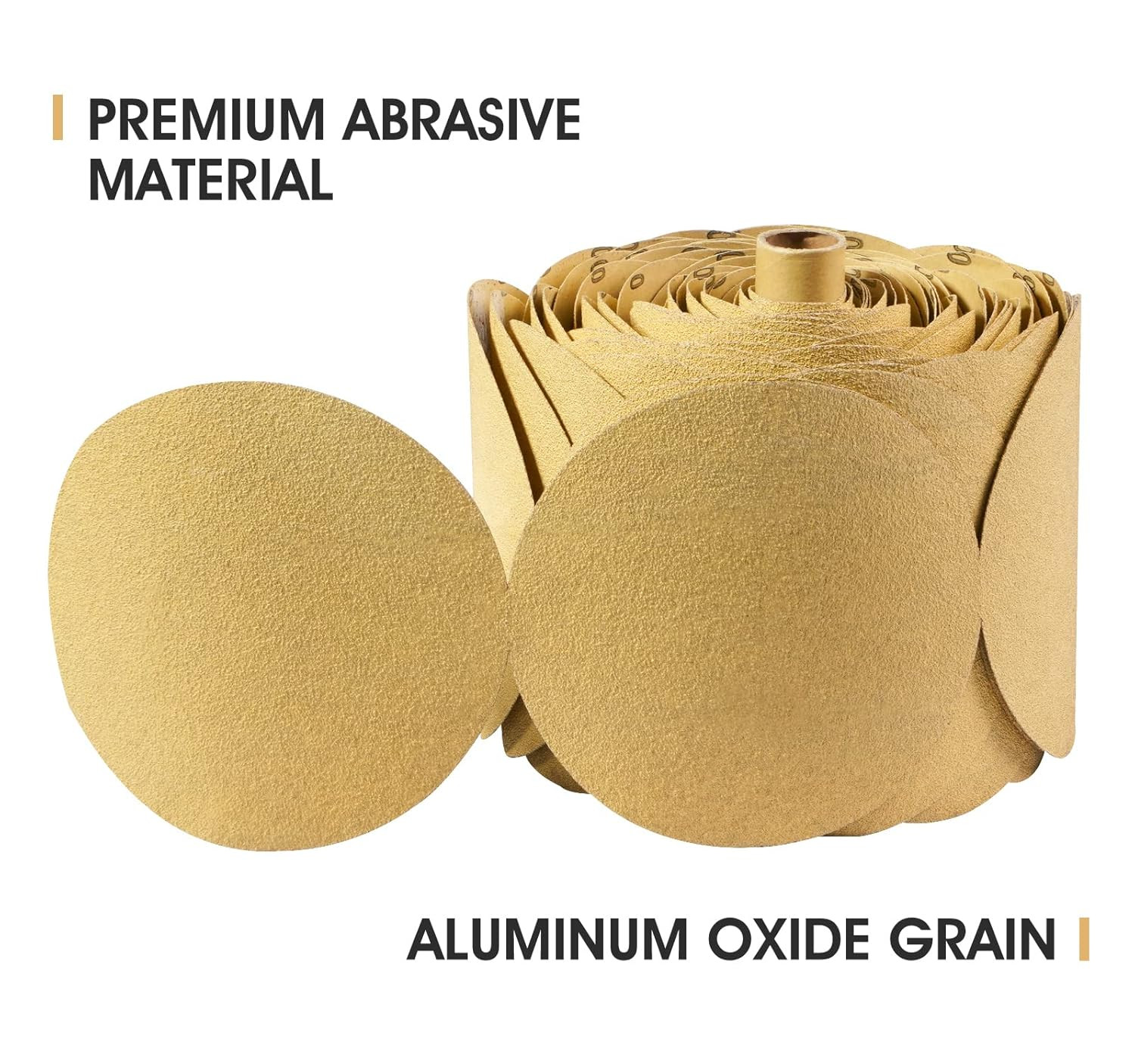 PSA Sanding Discs 6 Inch 100 PCS Sandpaper 80 Grit Self Adhesive Sandpaper