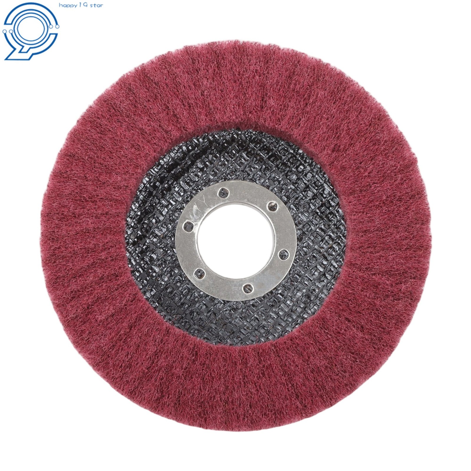 4-1/2 Inch Scour Flap Discs 180 & 320 Grit Angle Grinder Attachment Pack of 10
