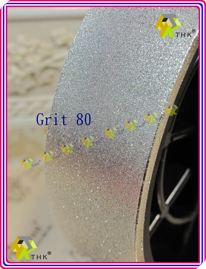 150mm 6 inch THK Diamond Lapidary Jewelry Grinding wheel 50mm 2″ Width Grit 150
