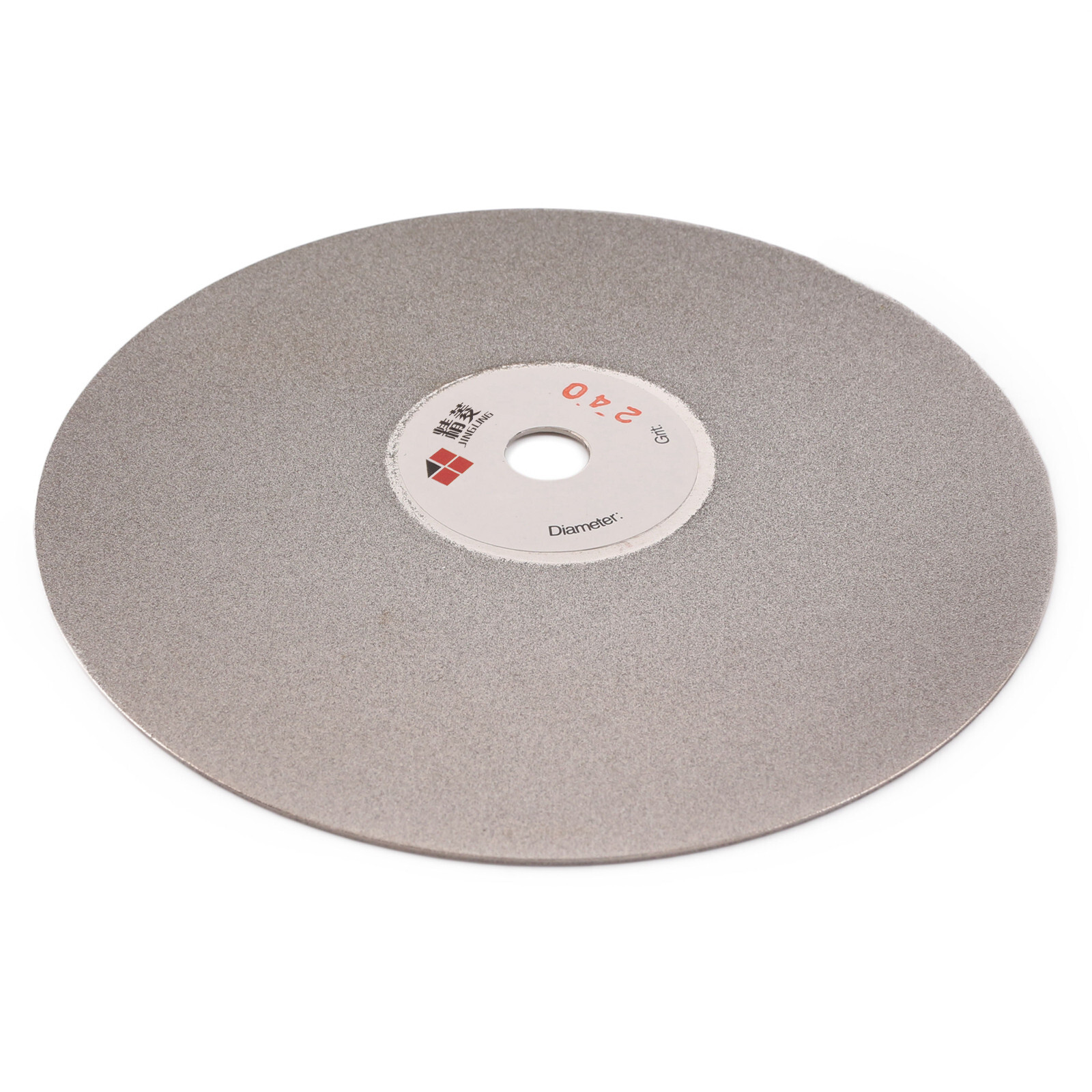 4″ 240 Grit Diamond Flat Lap Wheel Coated Grinding Disc for Stone Jewelry