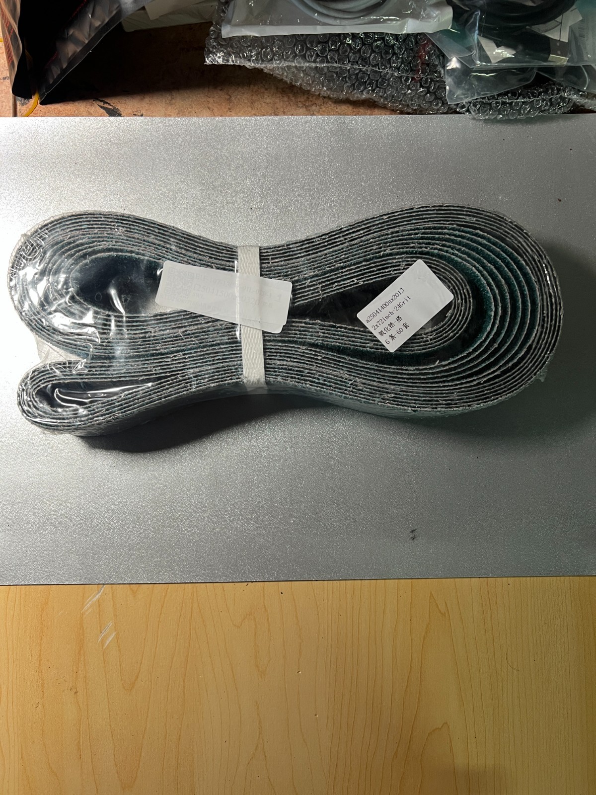 Pack of 10 Knife Sharpening Knife Maker Sanding Belts 1 X 18 Inch 400Grit