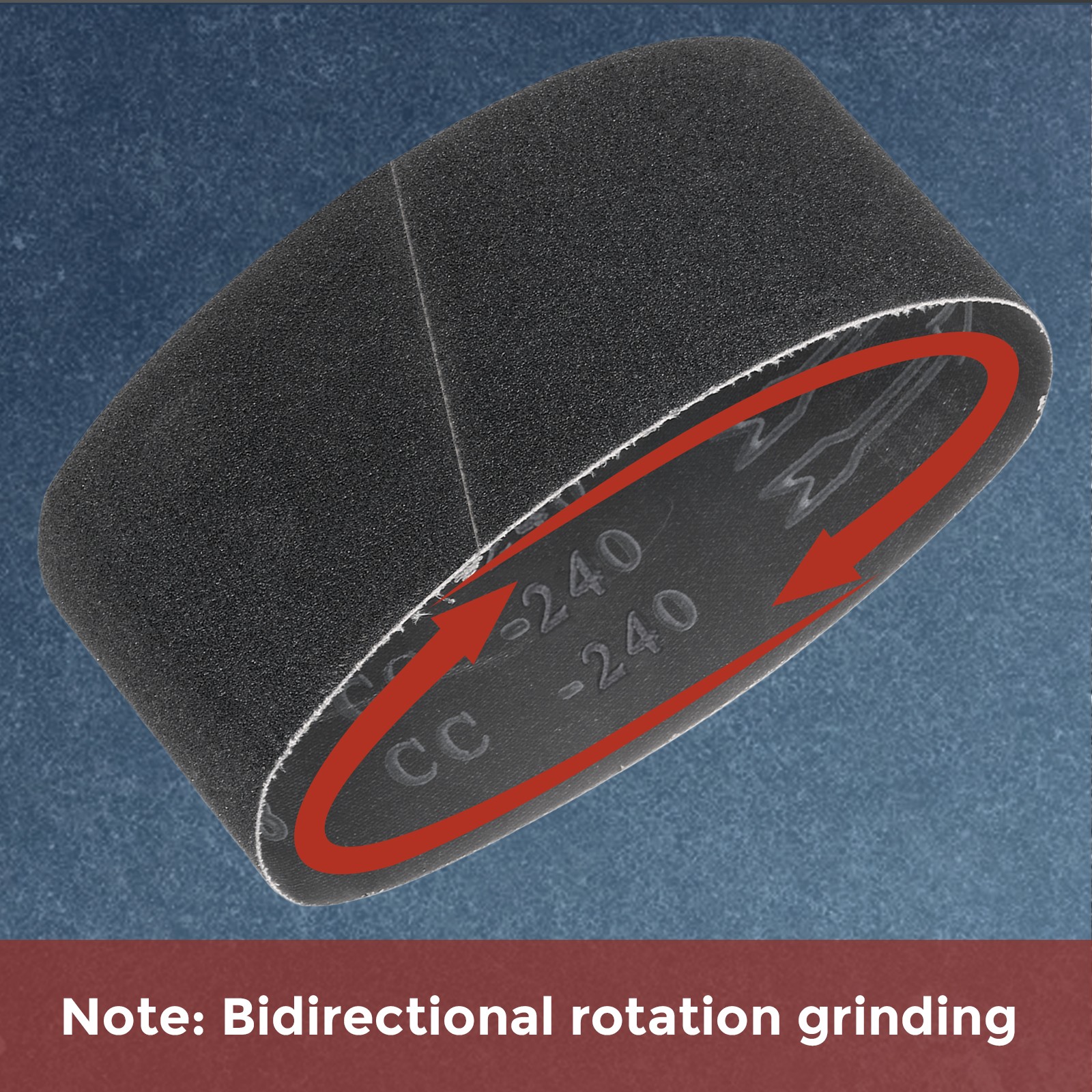 10Pack Sanding Belt, 1/2 x 21 Inch 120 Grit Silicon Carbide Abrasive Belt