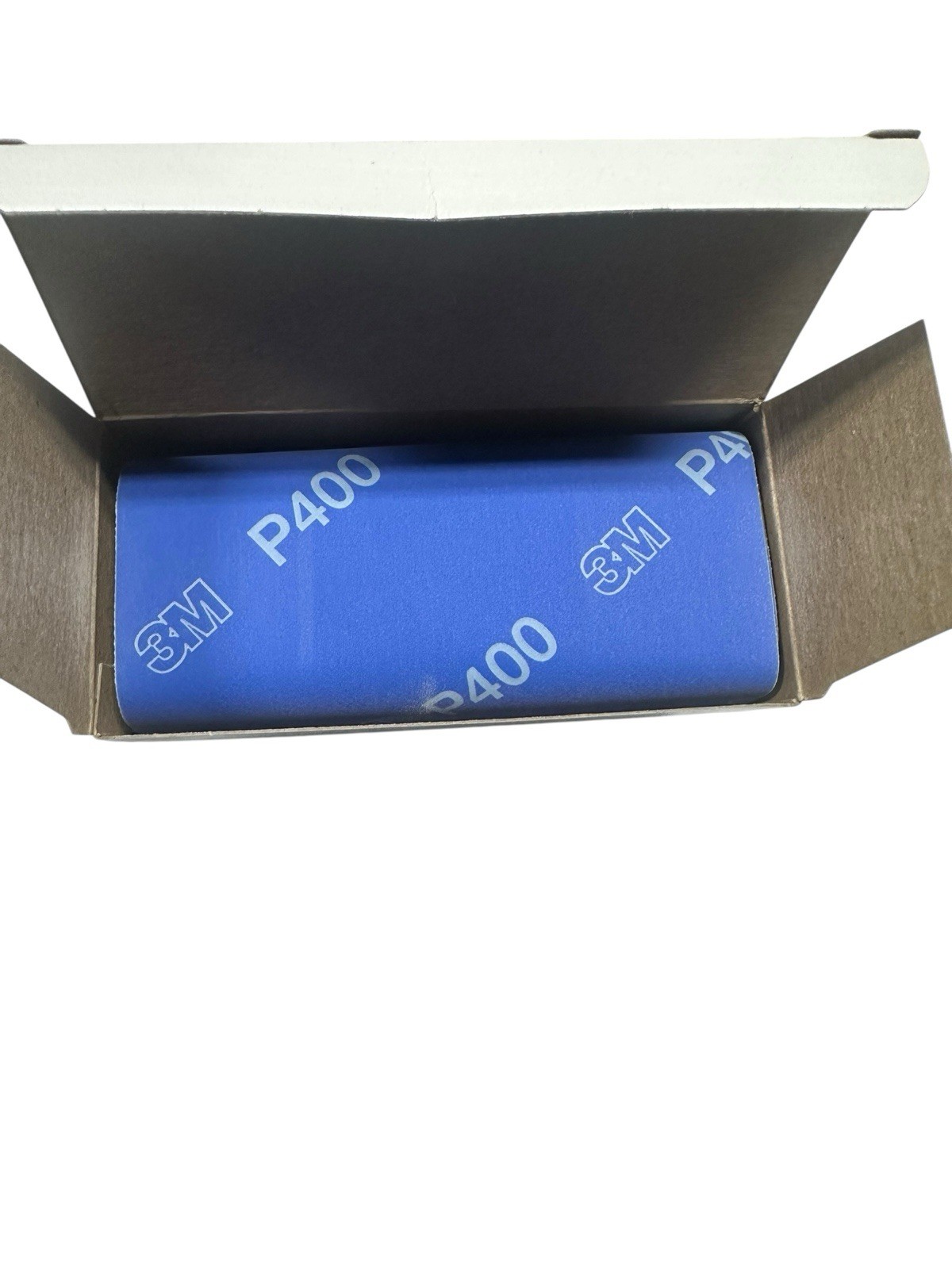 3M Grippy Sanding Cloth 35110 P400 Grade 5.5 In x 4.5 In 20 Sheets Free Shipping