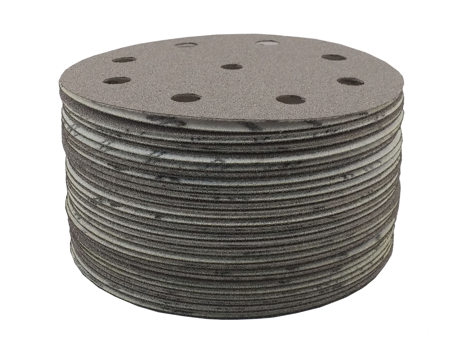 5″ X 9 Hole Platinum Film Hook and Loop Grip Sanding Discs (50 Pack, 2000 Grit)