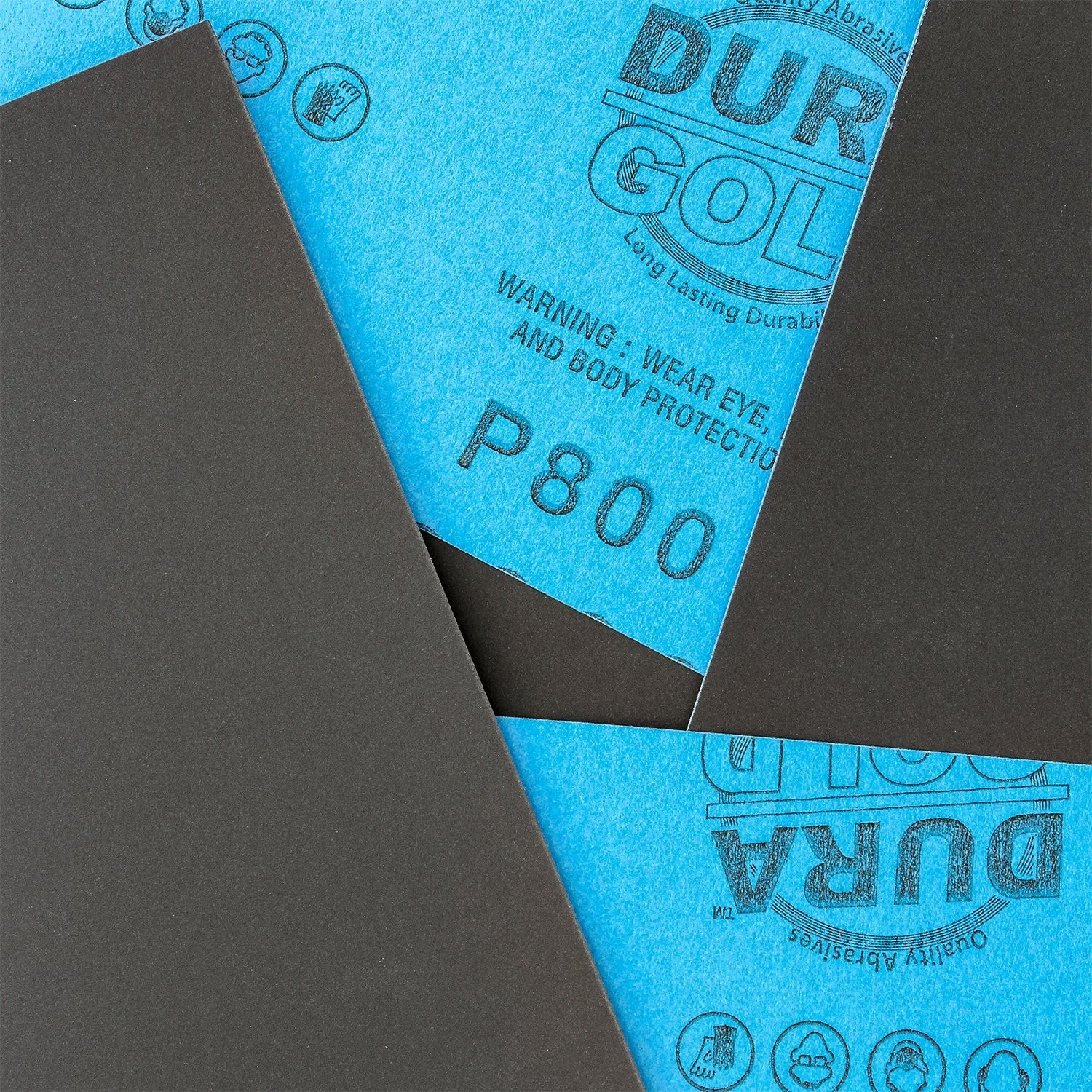 Exceptional 800 Grit Sandpaper – 25 Sheets 5.5″ x 9″ for Auto & Wood Finishing
