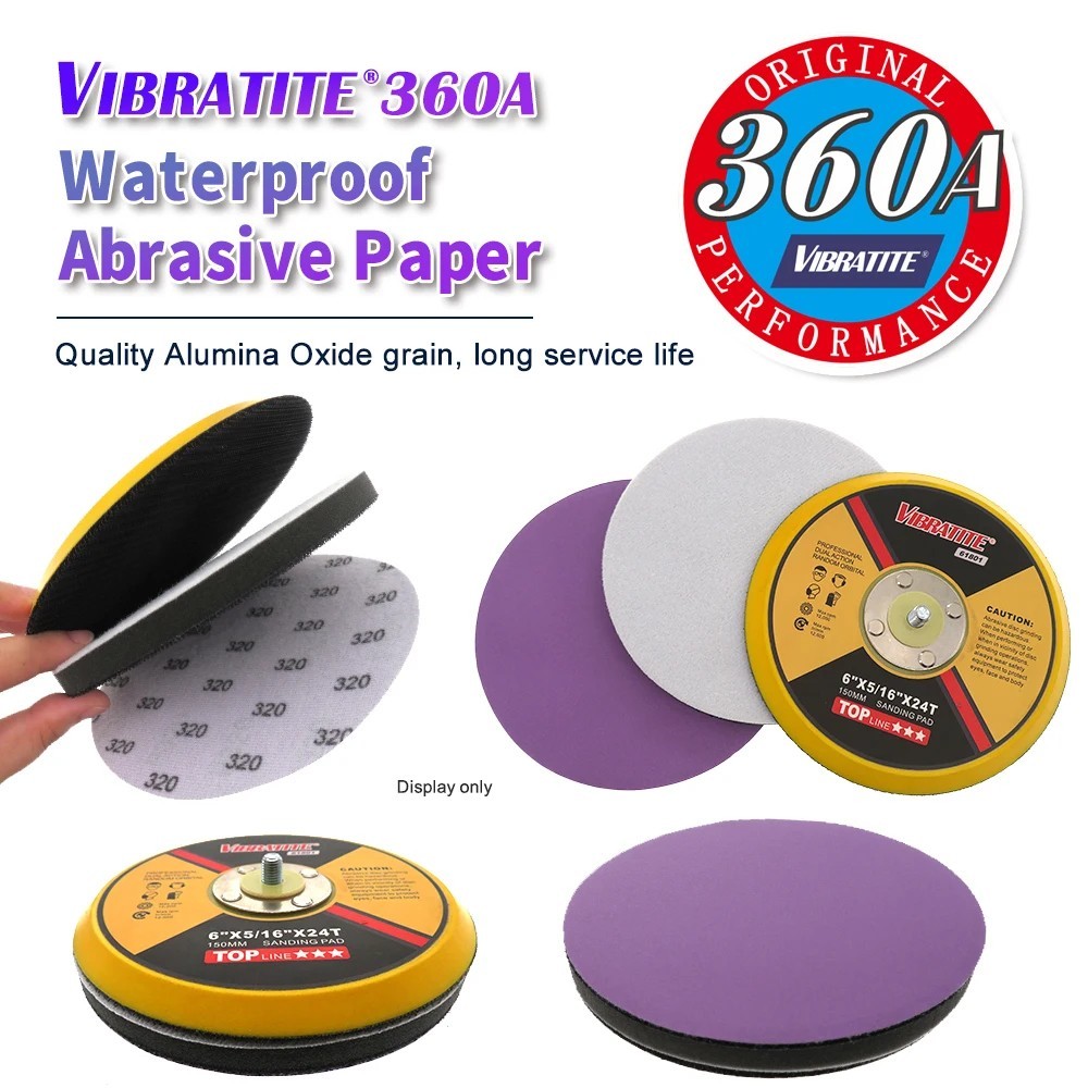 Sanding Discs 6 Inch 150mm Hook Loop 60-10000 Grit Sandpaper Orbital Sander