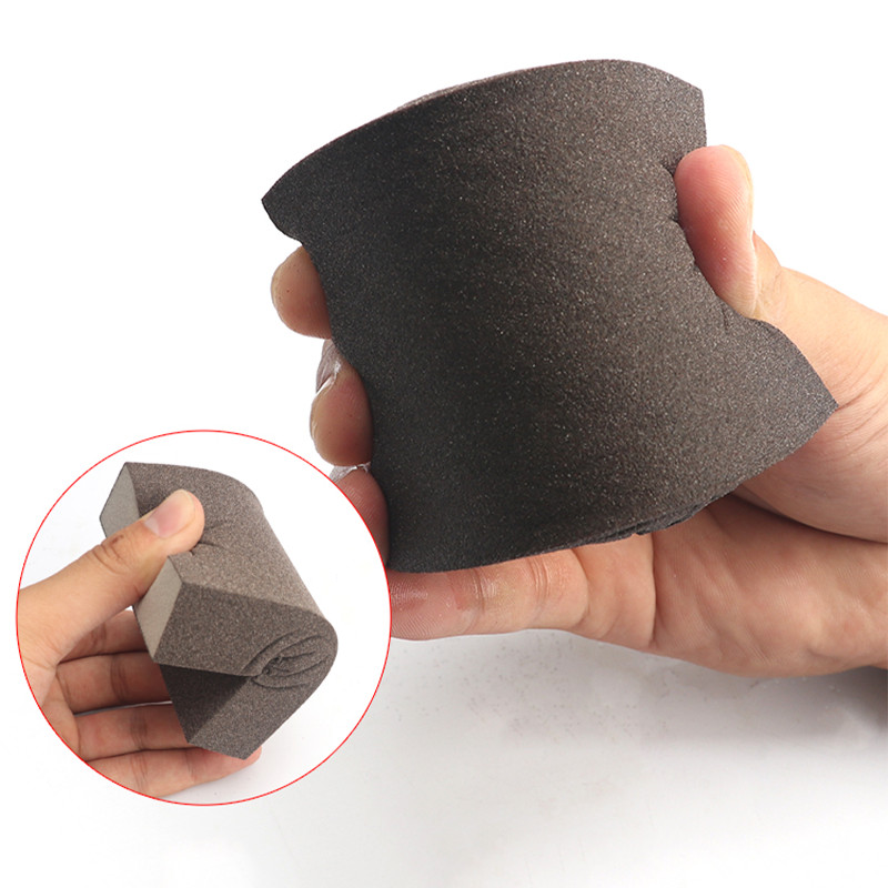 Foam Sponge Sandpaper Sanding Blocks Wet & Dry Square Sanding Block 70*50*25mm