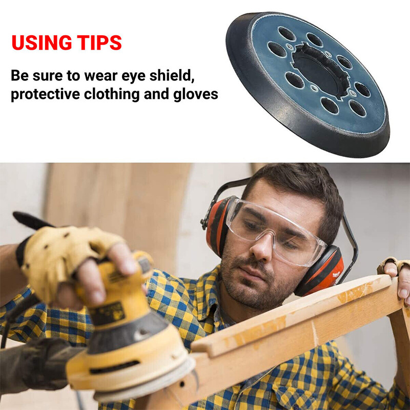 2x 5″ Orbital Sander Pads 8-Hole 4-Screw for Dewalt DWE6423/6423K, DWE6421/6421K