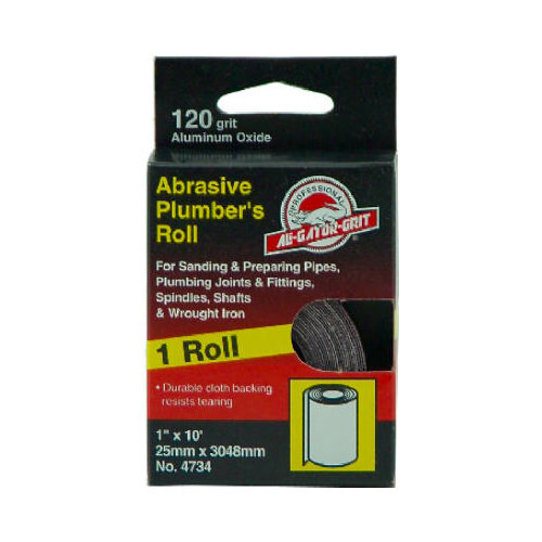 ALI INDUSTRIES 4733 180 25 CT Grit Sand Roll, 1-Inch x 10-Feet