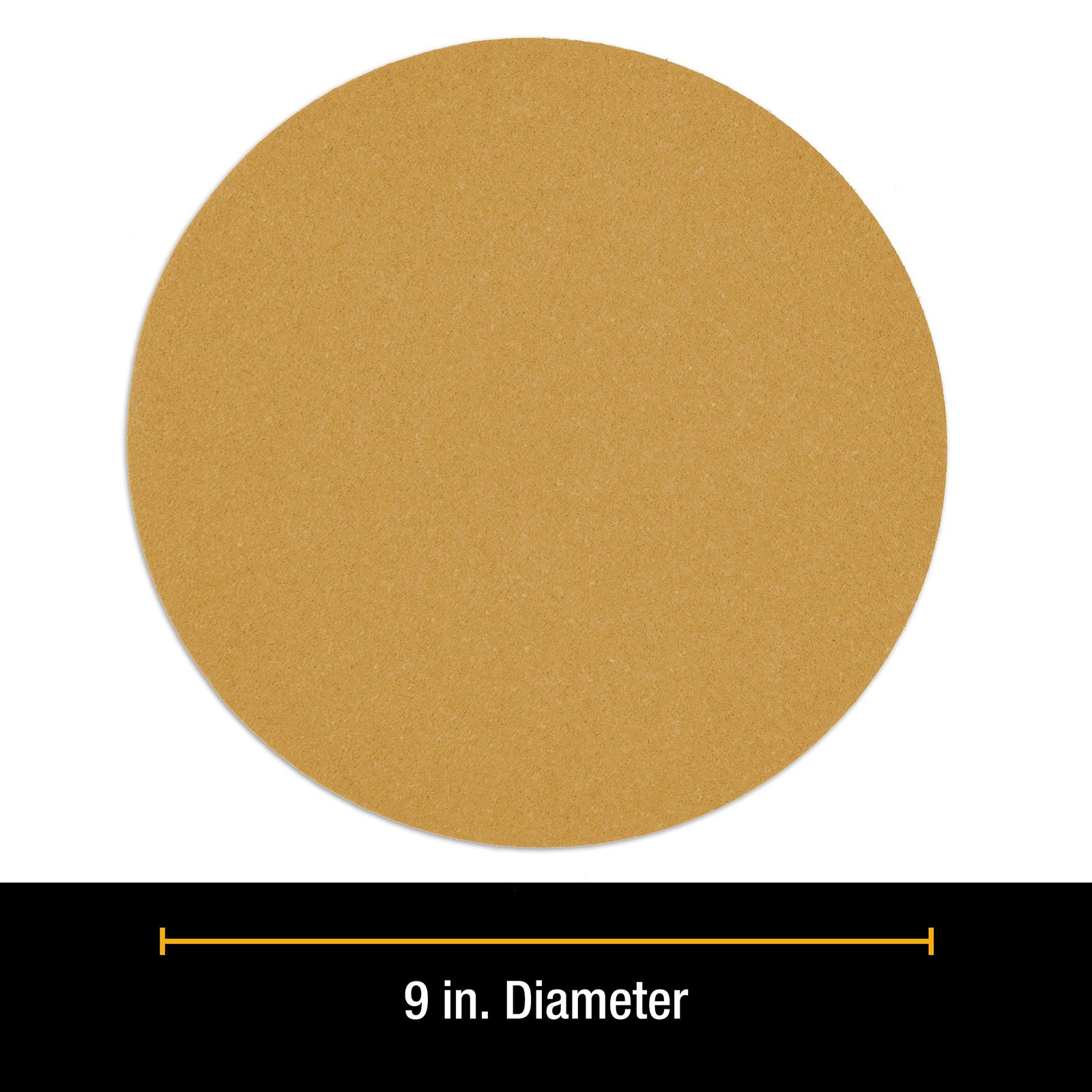 Dura-Gold Premium 9″ Drywall Sanding Discs – 60 Grit (Box of 8) – 60-Grit