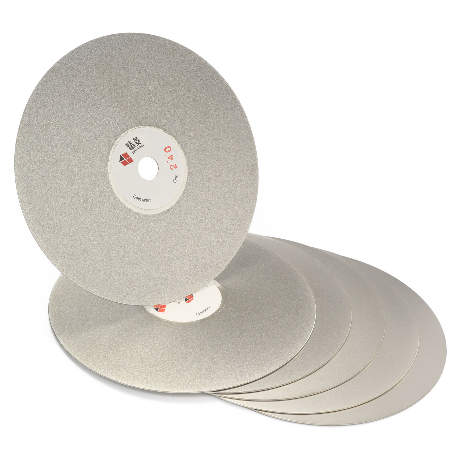 6″ inch 150mm Diamond Grinding Disc Grit 240 Coated Flat Lap Disk Abrasive Wheel