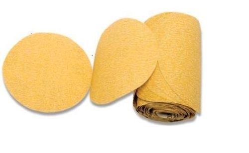 Karebac LR5C220 Premium Gold 5″ PSA 220 Grit C-Weight Aluminum Oxide 220