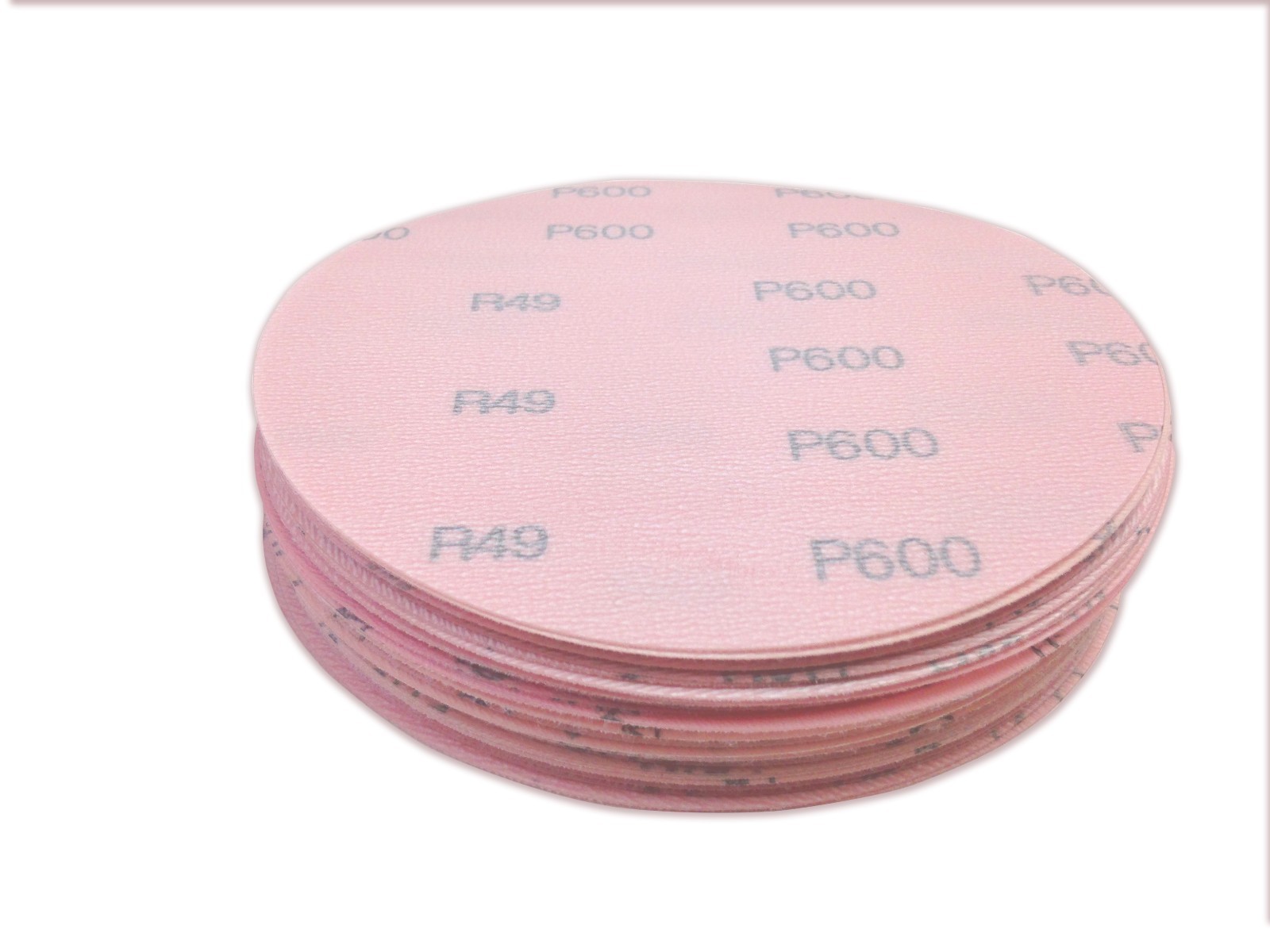 6″ 50 Pack 600 Grit Waterproof Hook and Loop Film Sanding Discs – Wet Sand Auto