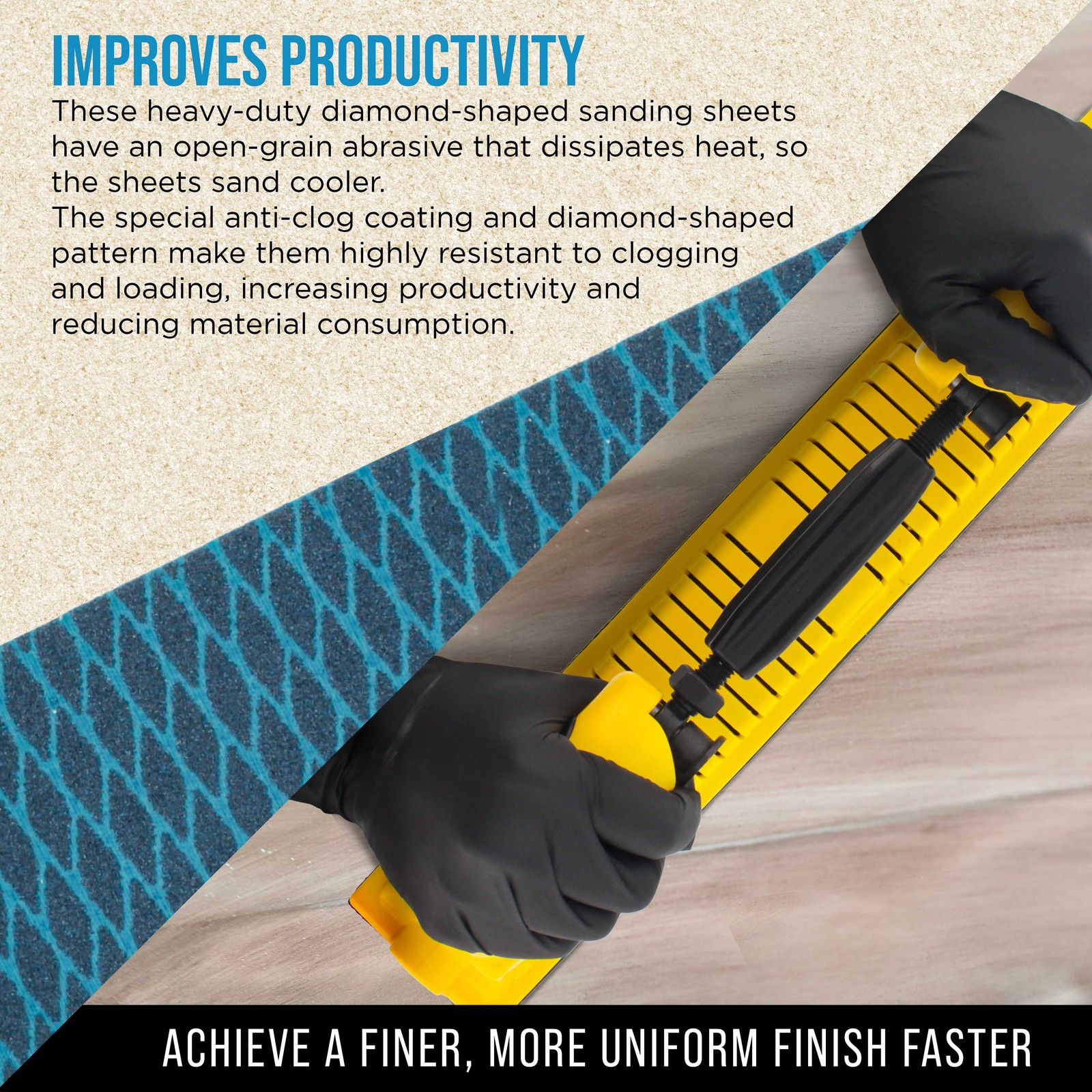 320 Grit PSA Diamond Shape Longboard Sandpaper 2.75″x 12 Yard Roll Self Adhesive