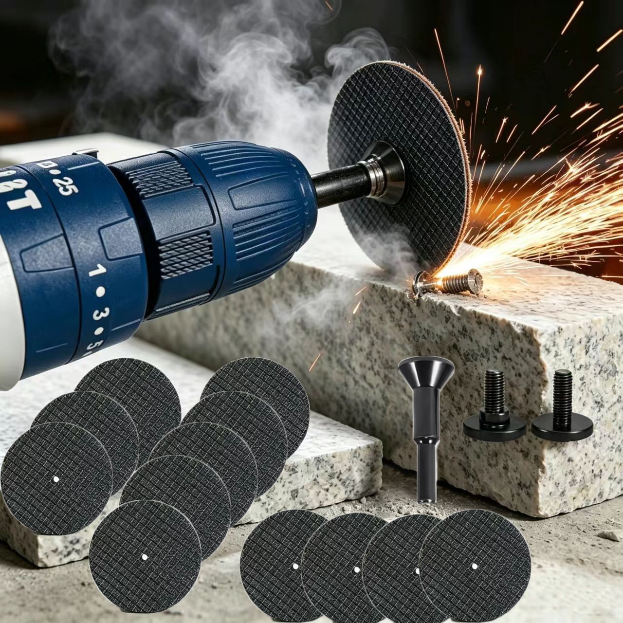 2 Inch 50mm Cutting Disc for Angle Grinder 1/4in High RPM Compatibility