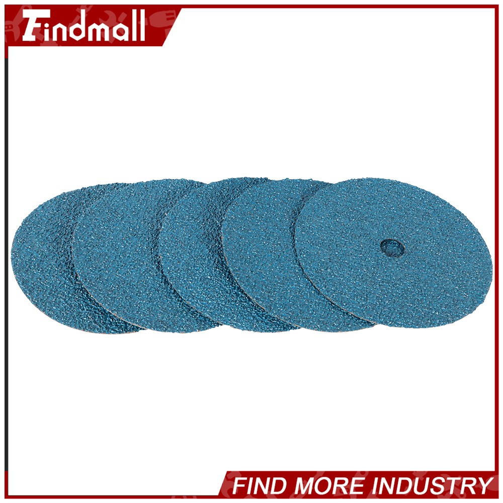 Findmall 25Pcs 24 Grit & 36 Grit Zirconia Resin Fiber Grinding And Sanding Discs