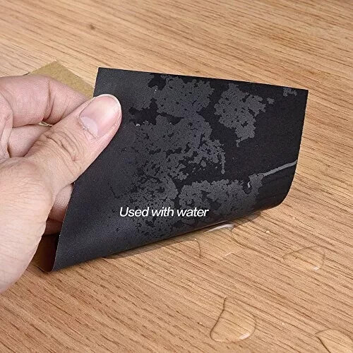 800 Grit Sandpaper For Wood Furniture Finishing Metal Sanding And Automotive Pol