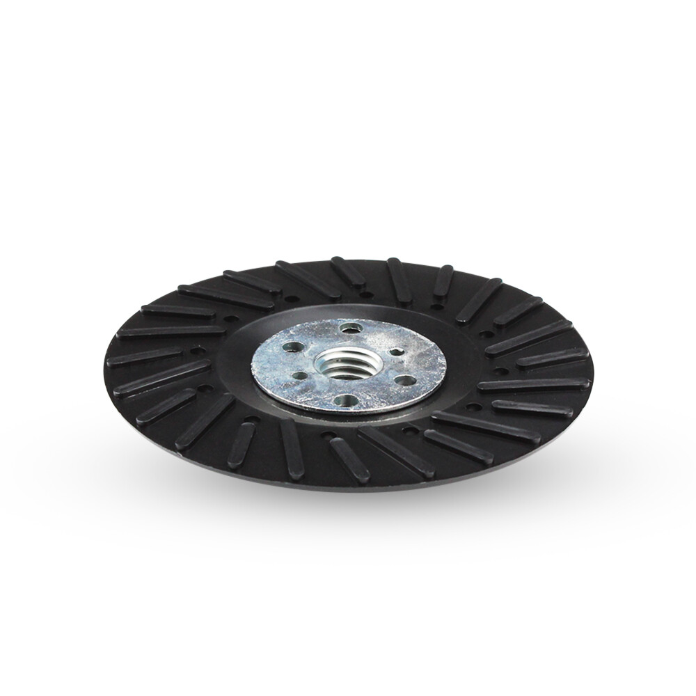 10 Pack – 4-1/2″ x 5/8″-11 Resin Fiber Disc Backing Pad w/ Lock Nut for Grinder