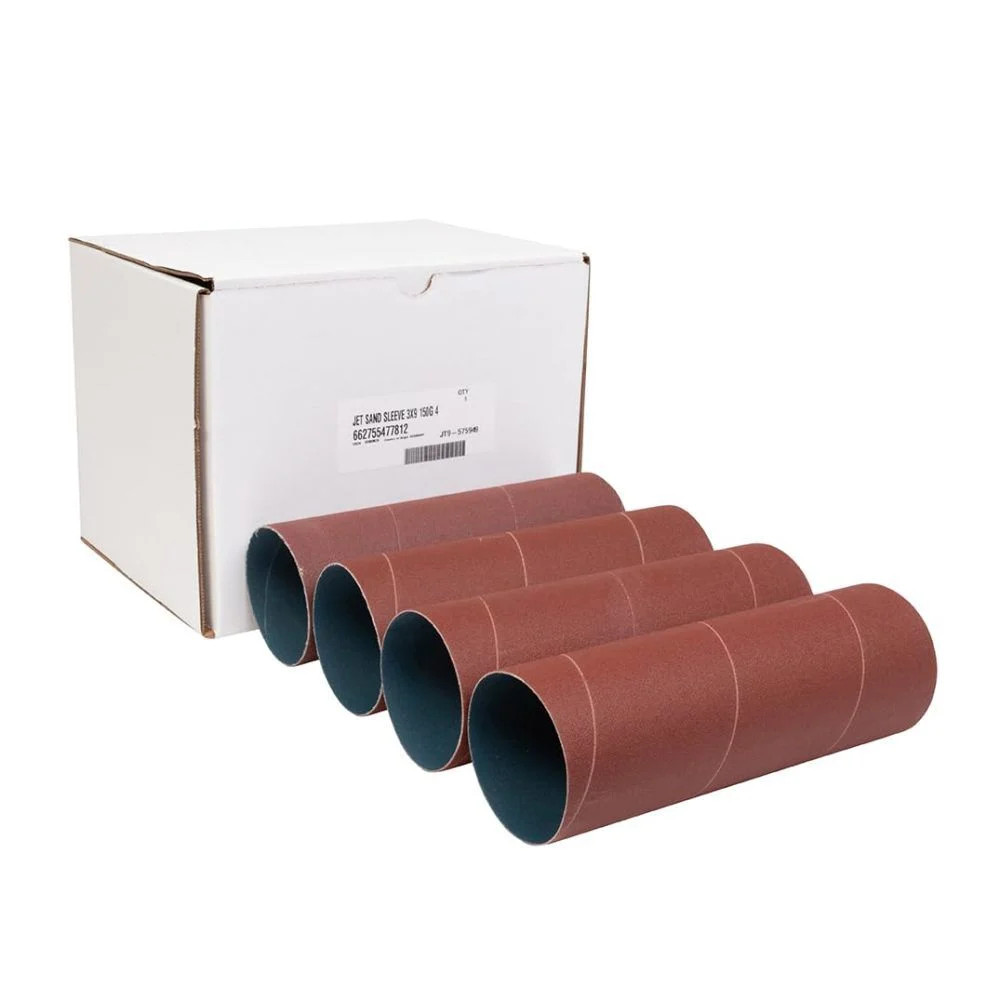 Jet 3 X 9 Inch Fine Resin-Bonded Aluminum Oxide Sanding Sleeves
