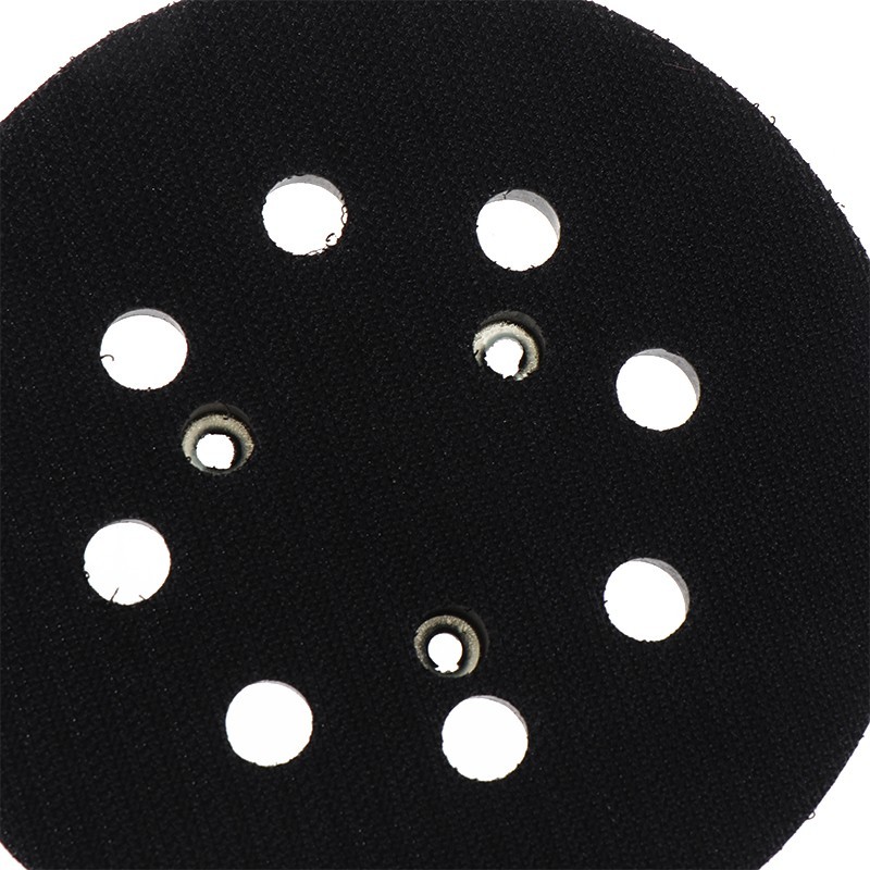 5in Orbital Sander Replacement Pad Hook Loop 8-Hole for 3-Screw 4-Screw Sanders