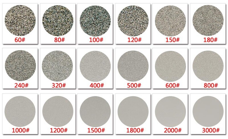 10”inch 250mm NO CENTER HOLE Diamond Lapidary Discs 80-1000 Grit Flat Laps Disk