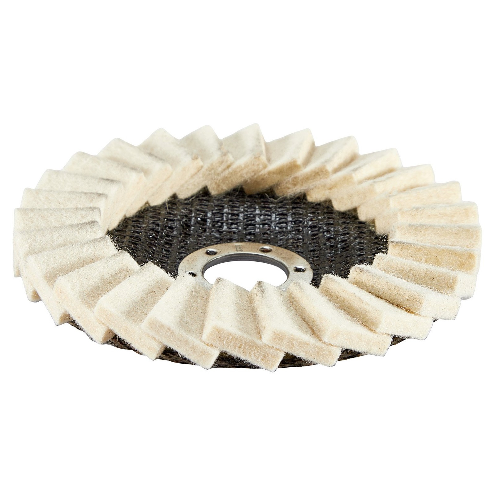 4.5″ / 4.8″ Wool Polishing Wheels Buffer Pads Flap Felt Polishing Finishing Disc