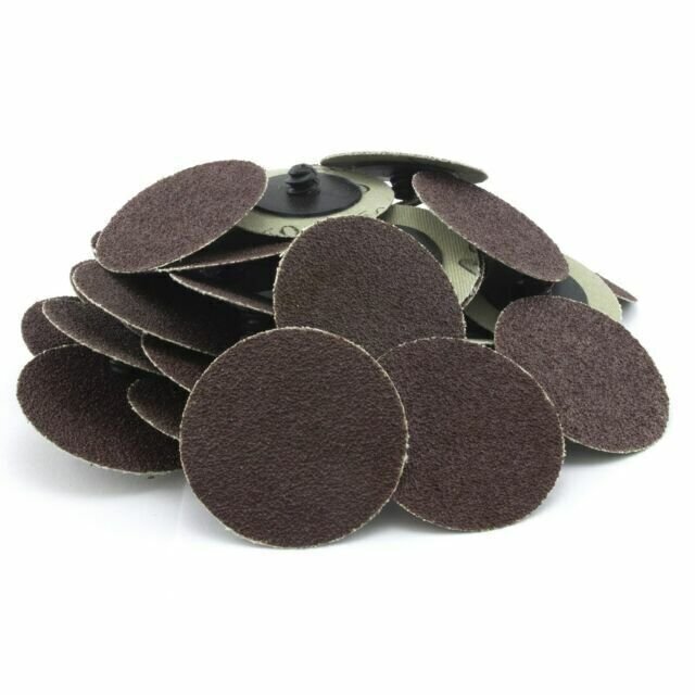 50 Pc 2 Inch Roloc Discs 80 Grit R Type Sanding Roll Lock – Rogue River Tools