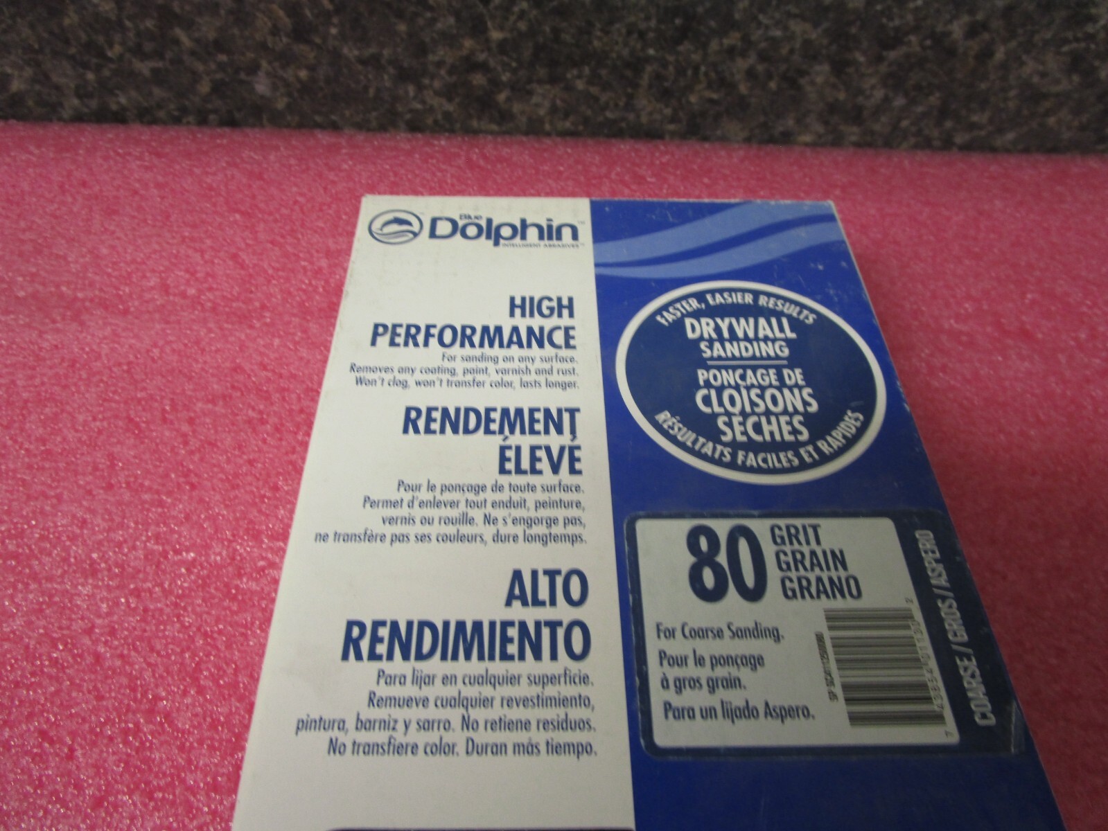Qty (142) Blue Dolphin 80 Grit Drywall Sanding Sheets 4 3/16″x11″