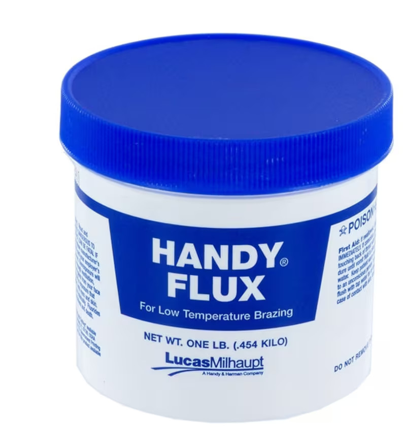 HANDY FLUX Paste 1 Pound Jar Soldering Brazing Jewelry Making Repair Silver