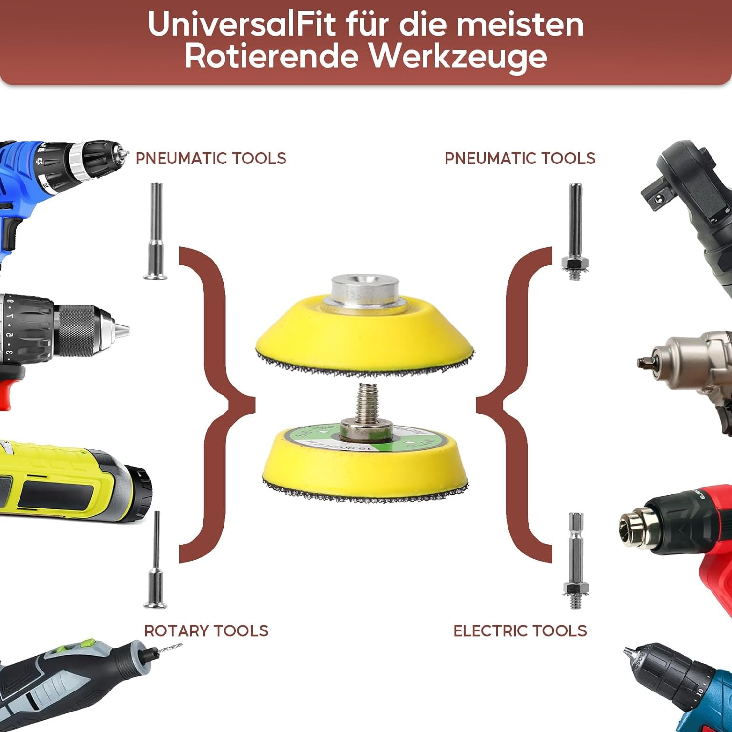 312Pcs Sanding Discs, 50mm Hook Grit 80/120/240/320/400/600/800/1000/2000/3000.√