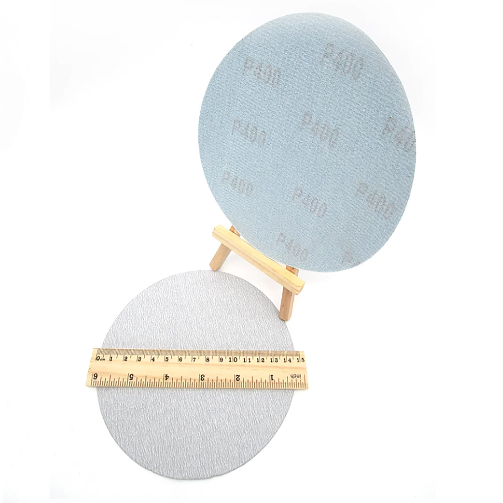 150mm 6″ Sanding Discs Hook and Loop Pads 60-1000 Grit Dry Abrasive Sandpaper