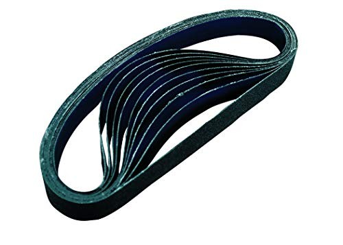 Astro Pneumatic 303740Z Zirconia 10-piece 40-grit Sanding Belt 1/2 In. X 18 In.