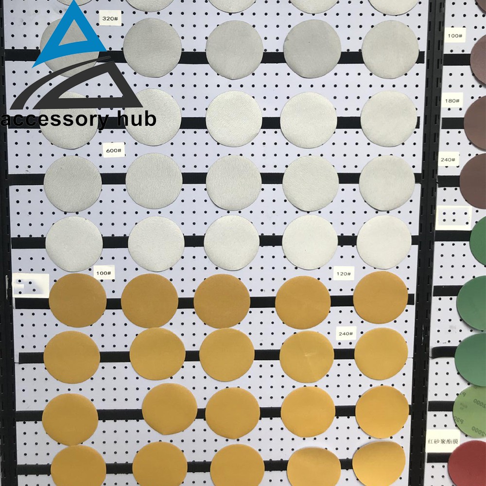 Hook & Loop 6” Sanding Discs, Orbital DA Sander Paper Pads Accessoryhub US