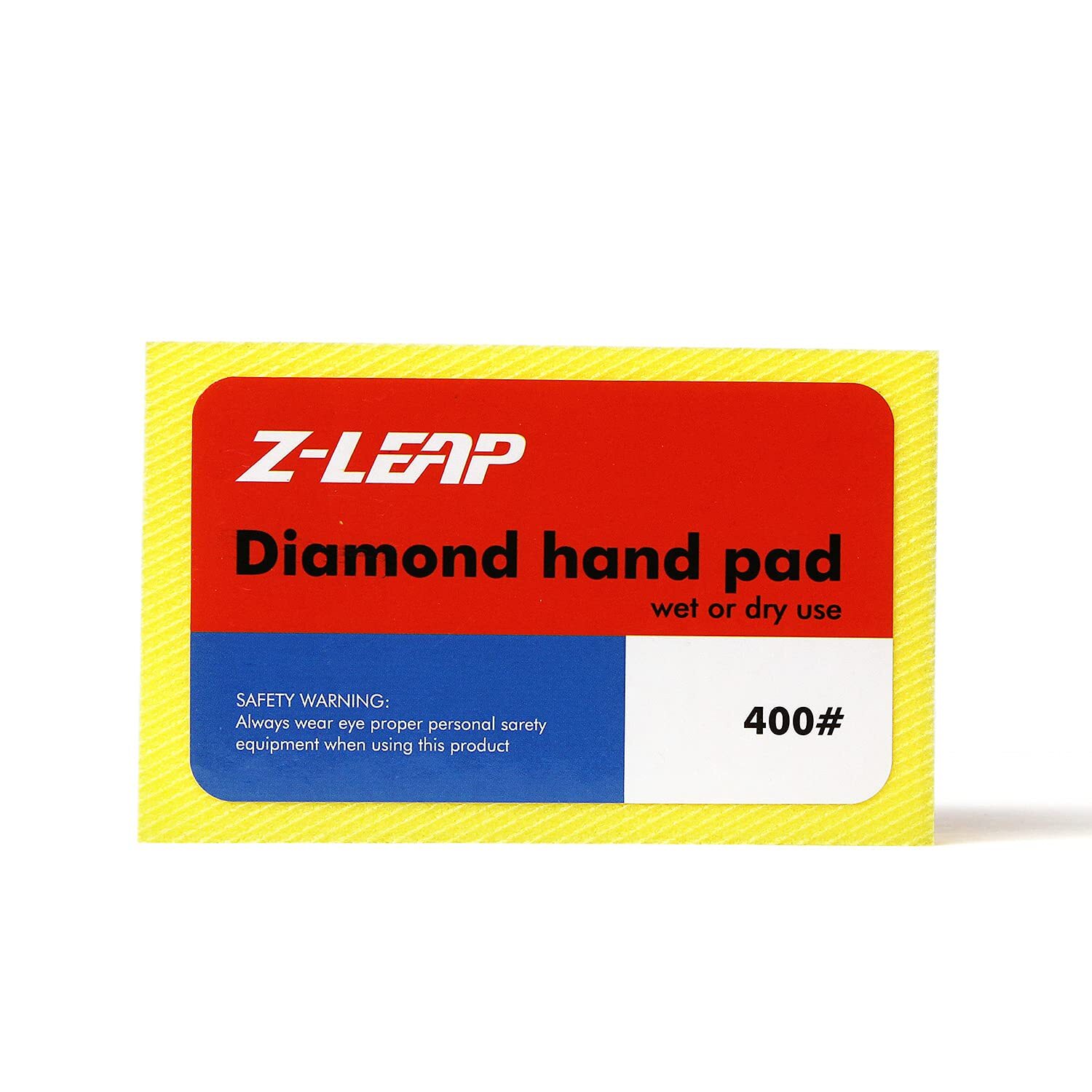 Diamond Hand Polishing Pads For Glass Marble Concrete Foam Backed Sanding Blocks