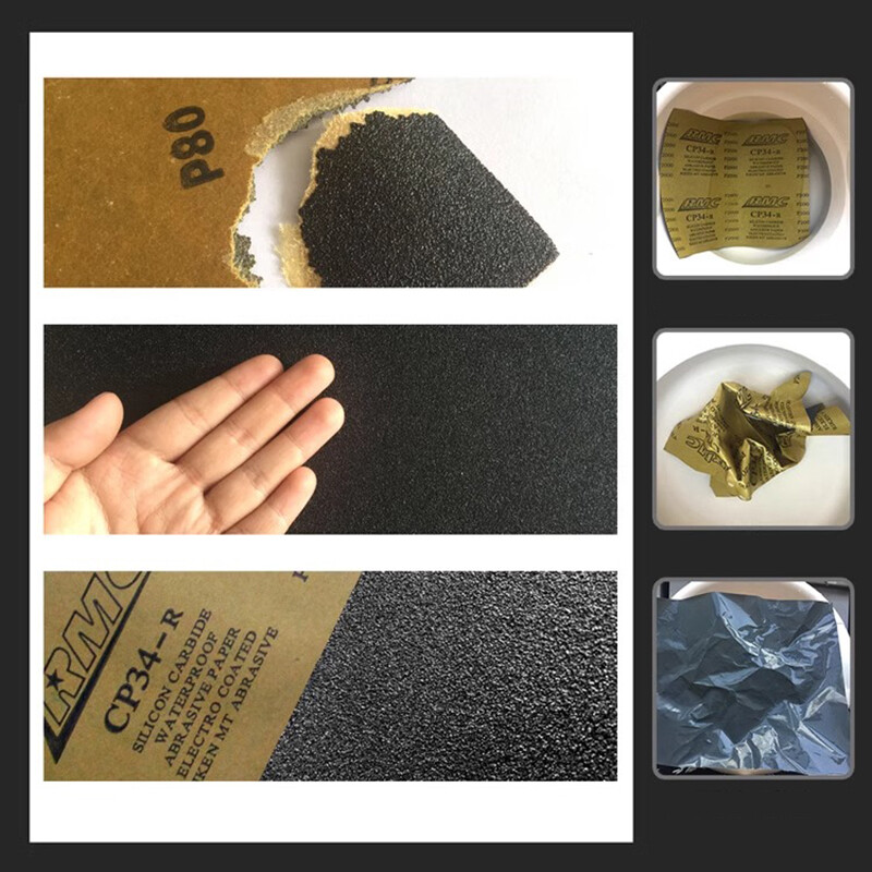 230x280mm Wet & Dry Sandpaper Waterproof Sand Paper 80-2500 Grit Sanding Sheets