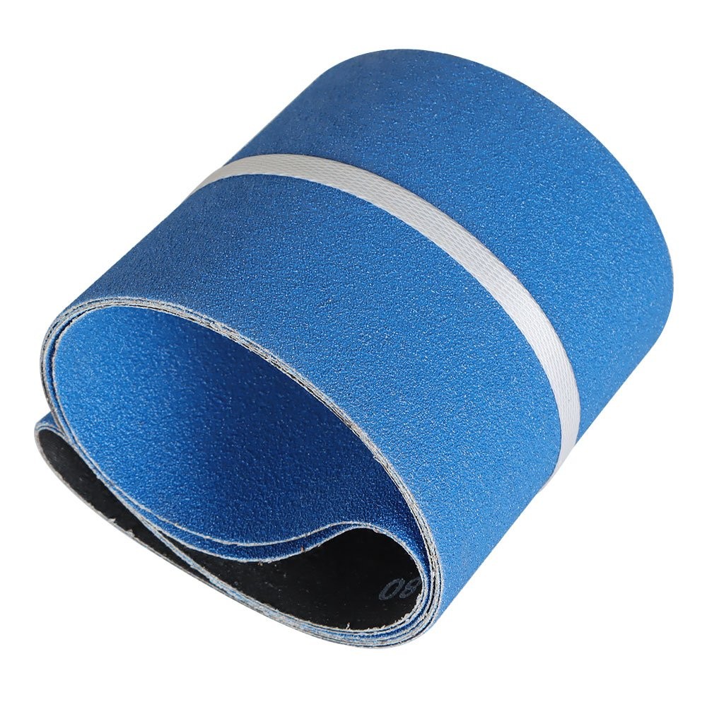 USA PREMIUM ZIRCONIA, X-WEIGHT SANDING BELTS 6″ X 48″, 2 – PACK, 80-GRIT