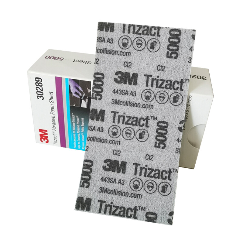 3M Trizact Hookit 2 3/4 in. x 5 1/2 in. Foam Sheets 15PCS/Box