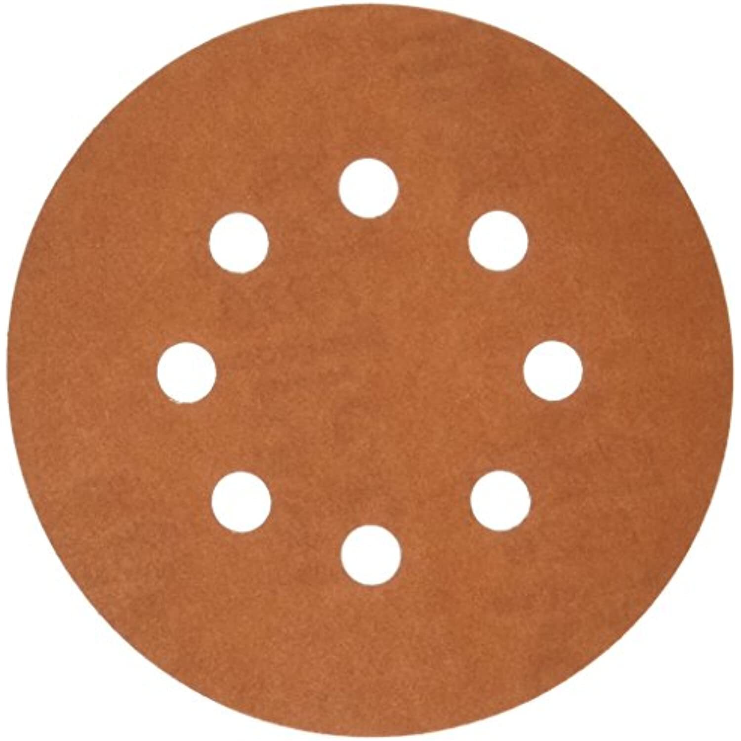 ALI INDUSTRIES 3720 8 Hole Hook and Ladder 320 25 CT Grit Disc, 5-Inch, 5-Pack
