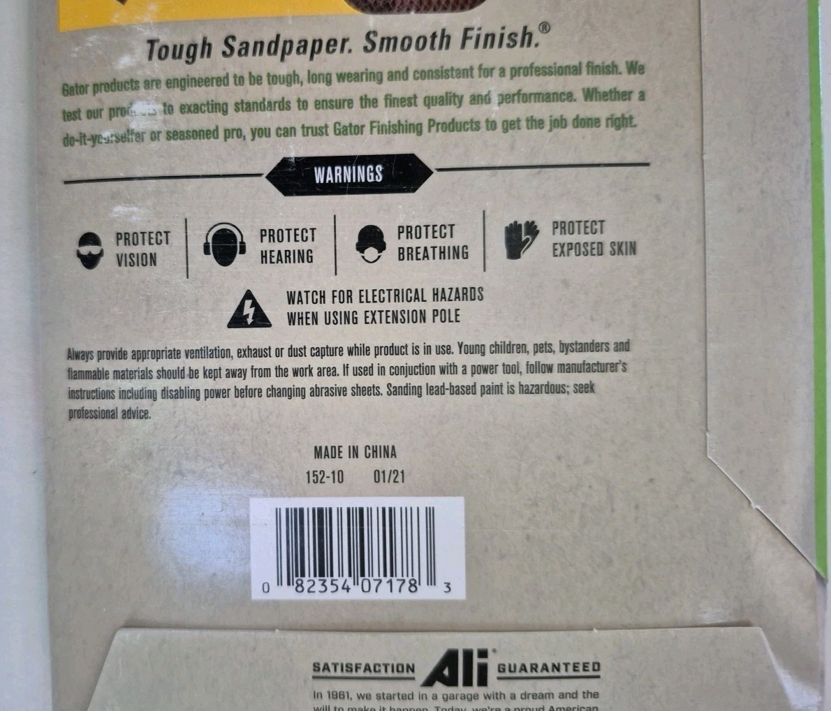 Gator Very fine 220 -Grit Sheet Sandpaper New Free Ship