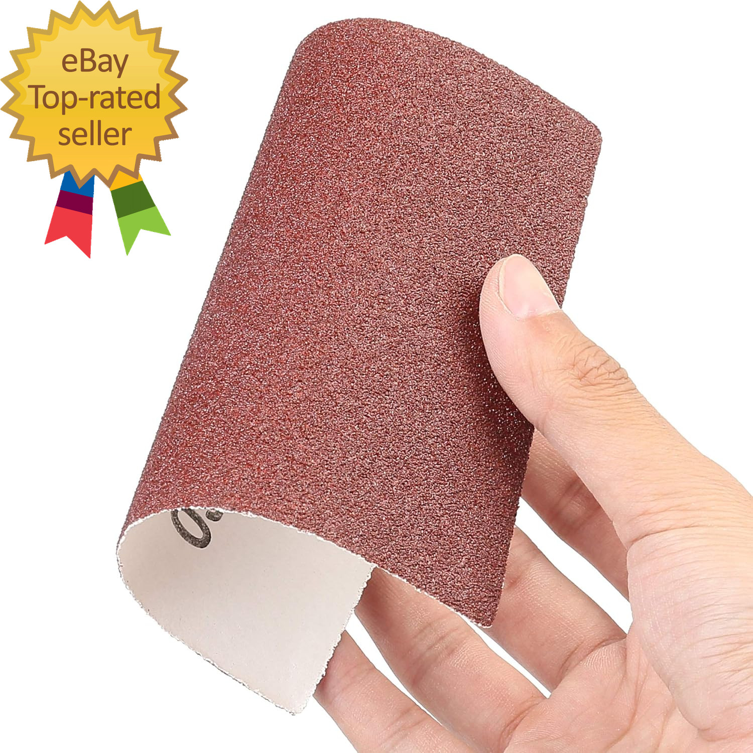 1/4 Sheet Sandpaper for Palm Sander 50PCS 60 80 120 180 240 320 400 600 800 1000