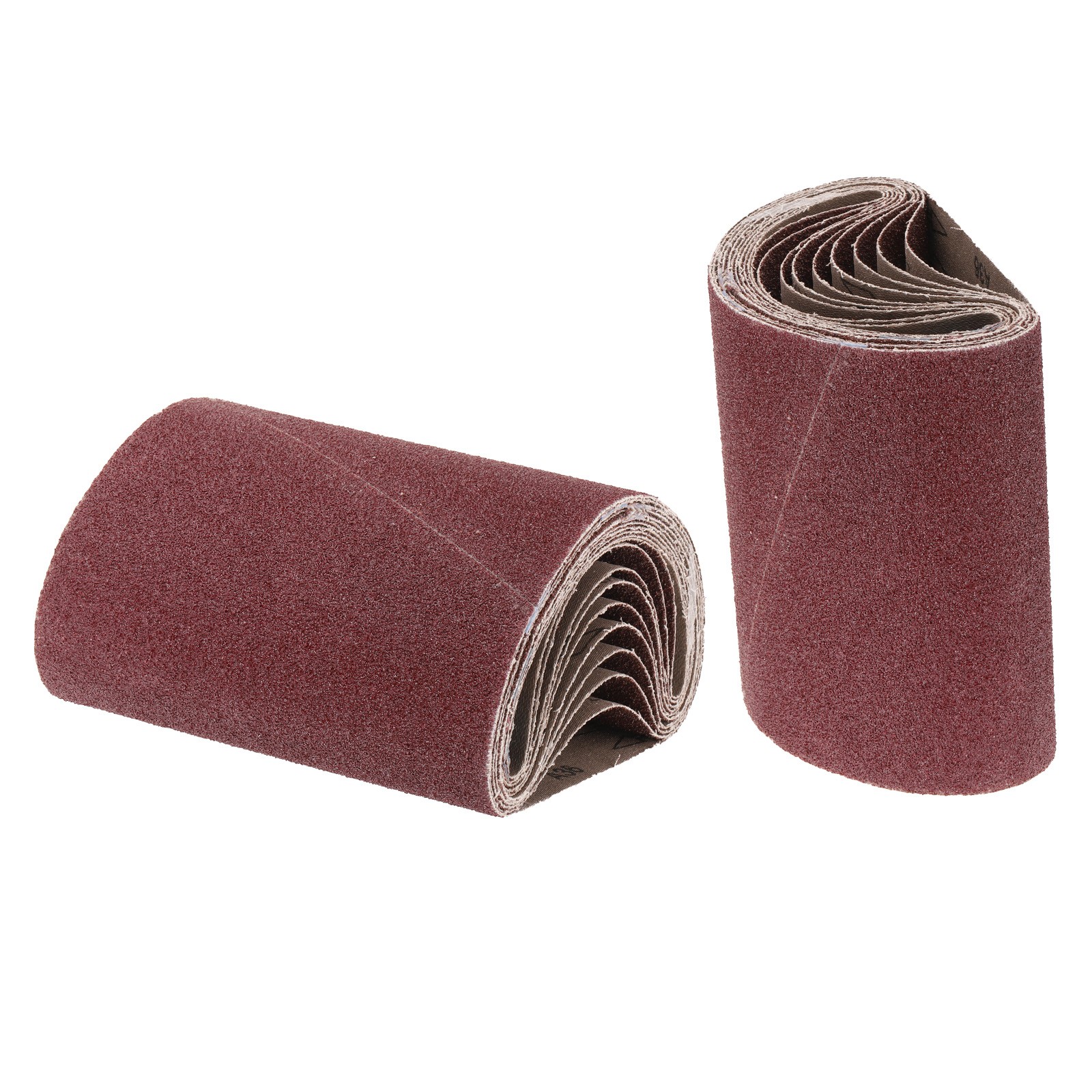 10pcs 8″ x 19″ Sanding Belts 36 Grits Aluminum Oxide Abrasive Sander Belt