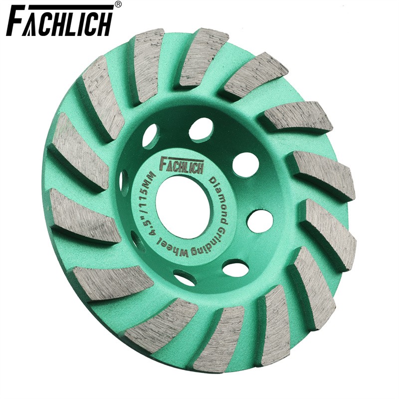 1pc 4.5inch/115mm Diamond Turbo Sintered Grinding Wheel Concrete Grinding Disc