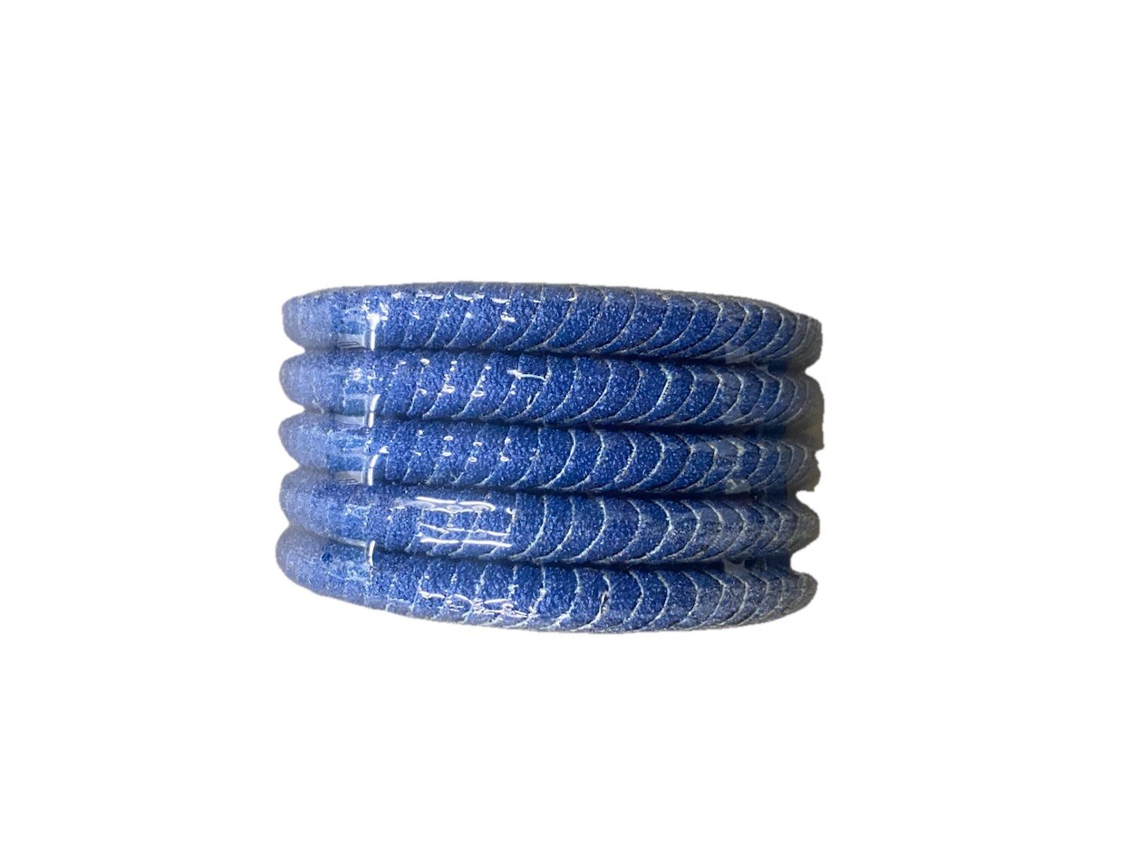 SALI 10 Pack Curved Flap Discs 4 1/2Inch for Angle Grinder Sanding Disc P60 ZA