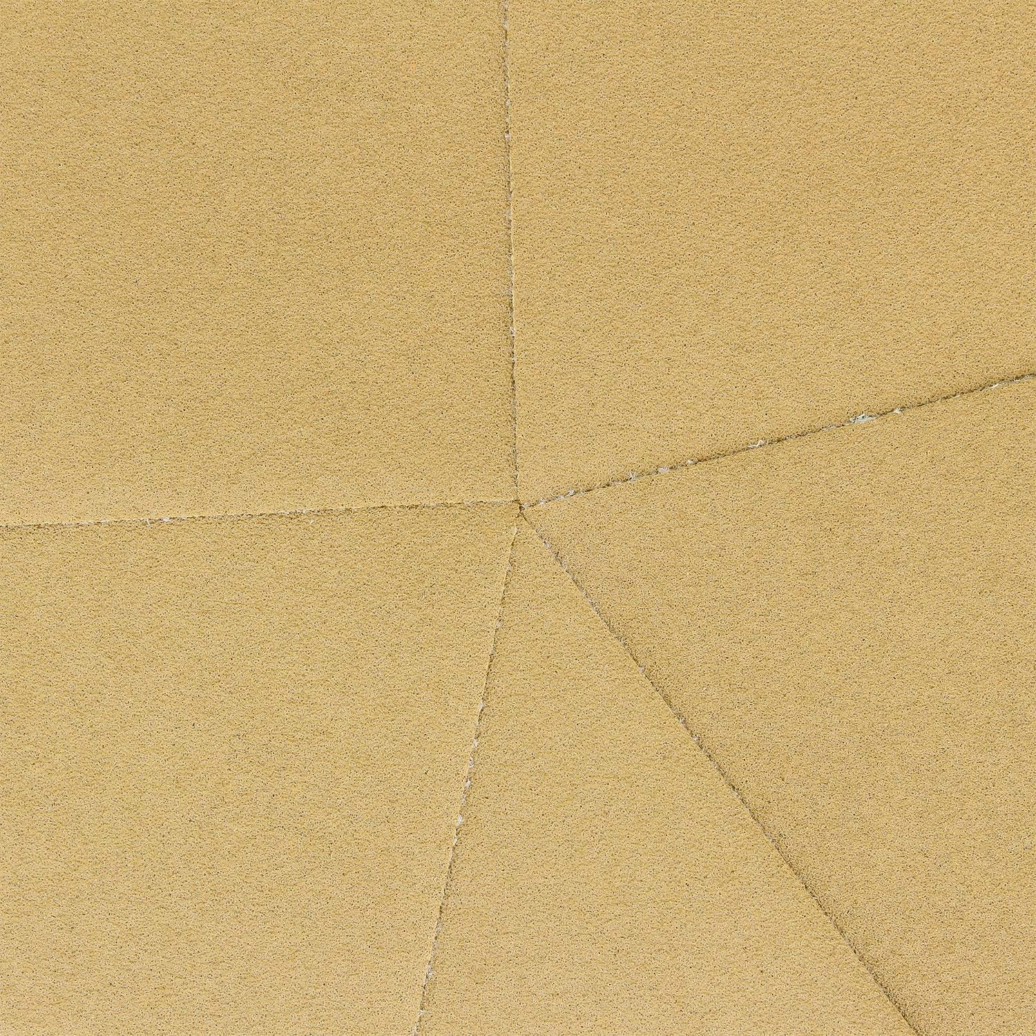 1/4 Sheet Sandpaper 120 Grit Gold Hook & Loop 4.5×5.5in 25 Pack For Palm Sanders
