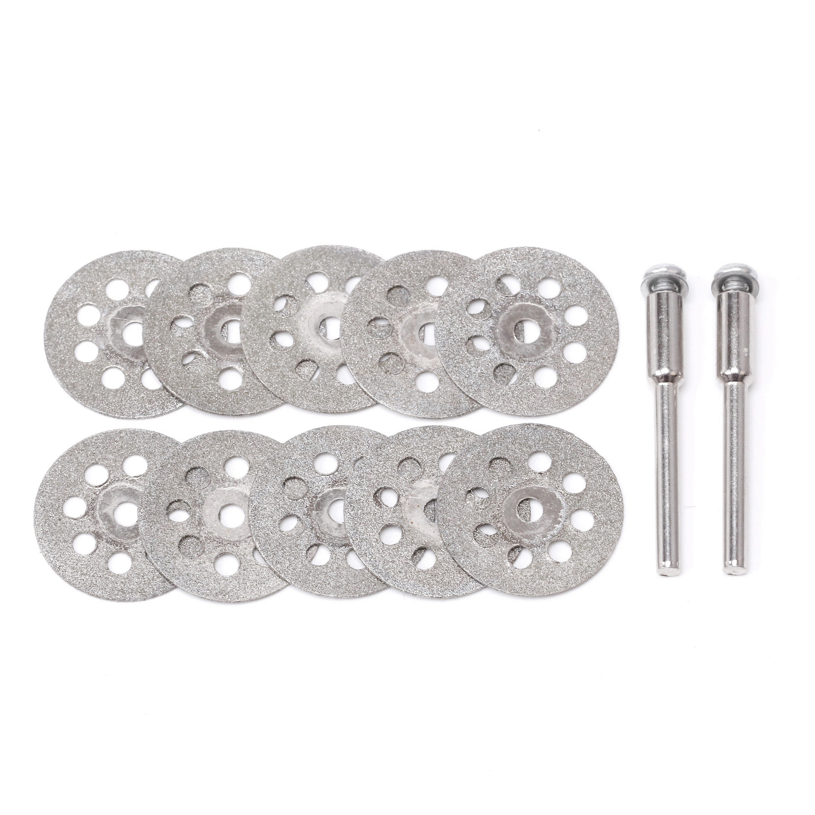 10Pcs 22mm 7/8″ inch Diamond Cutting Wheel Rotary Blades Cut-off Disc Shank 1/8″