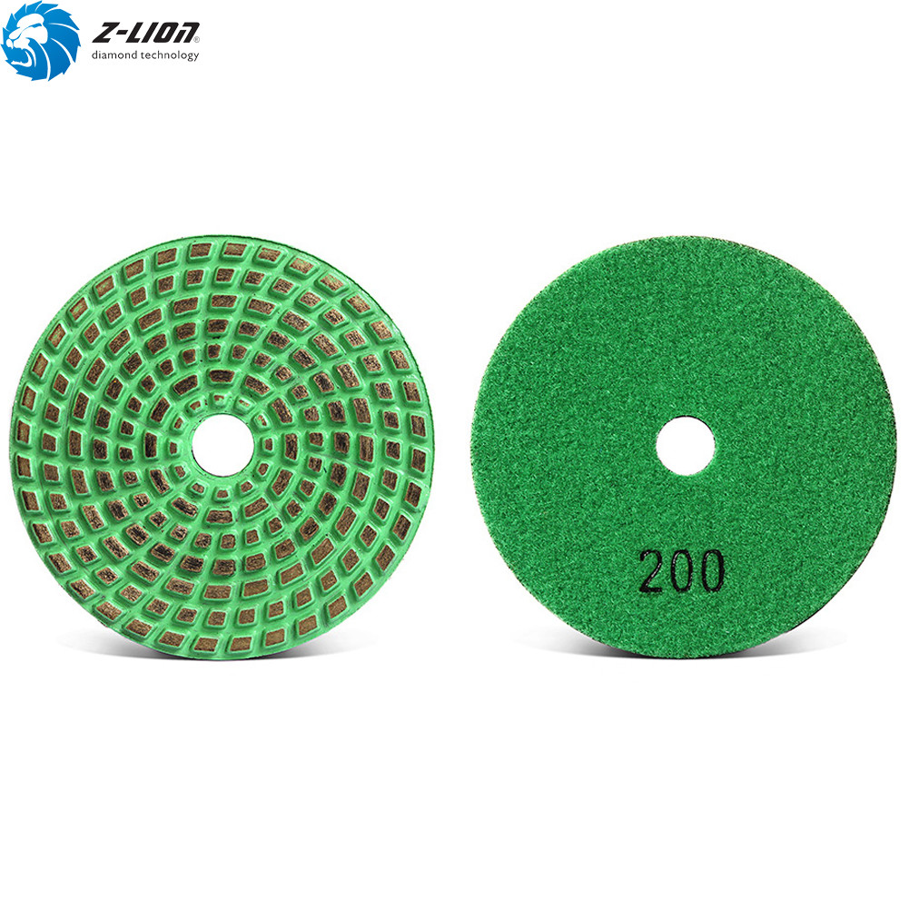 4” Diamond Grinding Pads Metal Bonded Floor Polishing Pads Grinding Disc Stone
