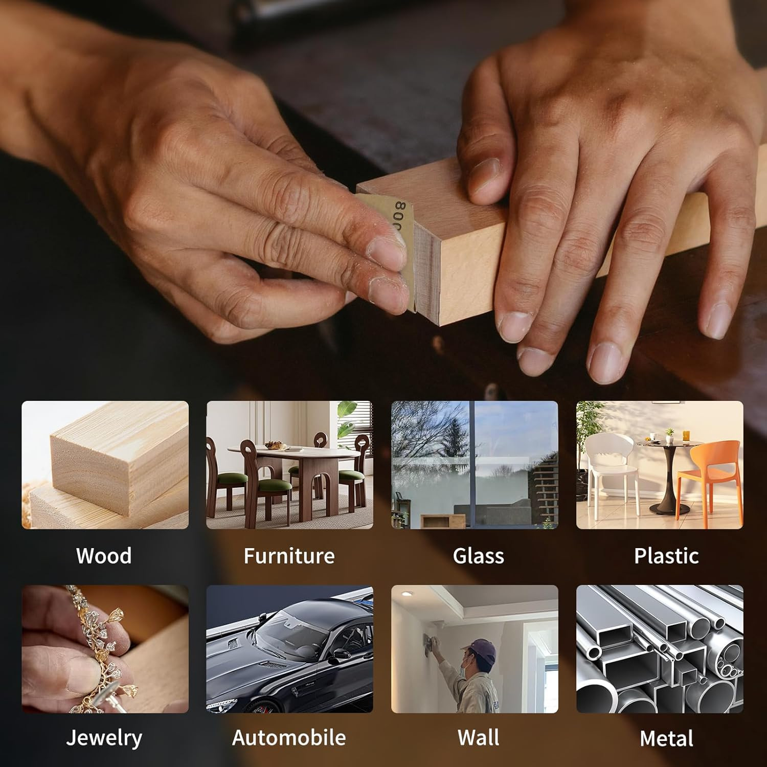 Ultra Fine Sandpaper Assortment – 400-3000/5000/7000/10000/20000 Grit Sandpaper